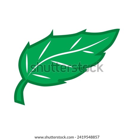 Make a Professional Green Leaf Logo or Icon Vector 