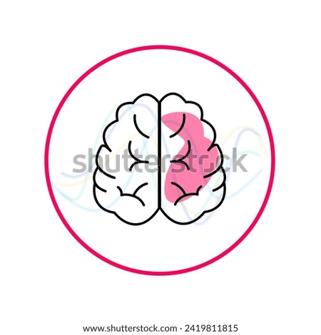 Free vector brain logo Design 
