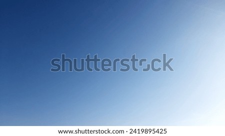 Sky Blue Neon color gradient loopable background. Copy Space Royalty-Free Stock Photo #2419895425