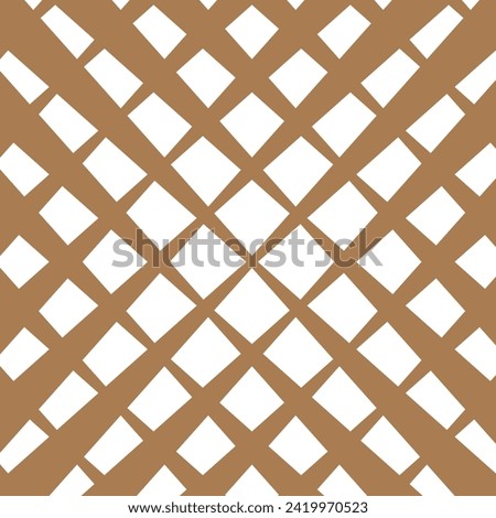 abstract repeatable seamless brown cross line pattern.