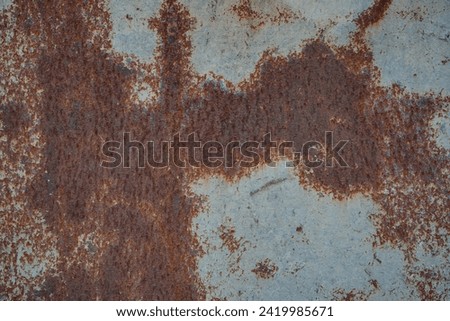 Old steel rusty metal texture background.
Rusted galvanized sheet, vintage background.