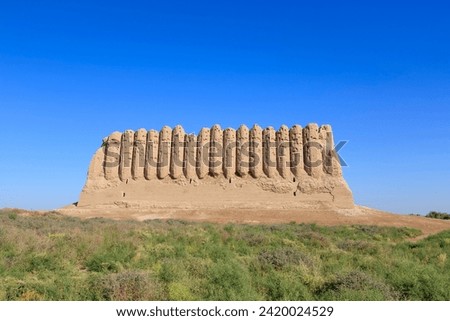 Great Kyz Kala : Merv Turkmenistan Royalty-Free Stock Photo #2420024529