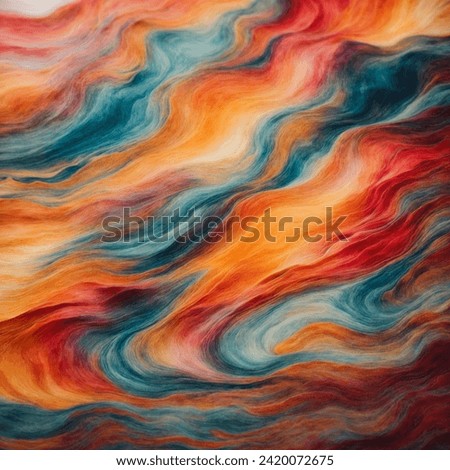 Colorful Watercolor Abstract Texture Background