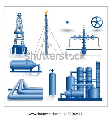 Petroleum industrial concept platform and ship design