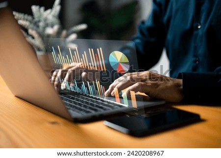 Our bright future in the business world is a result of our dedication to strategic planning, a clear mission statement, and a high number of successful market research initiatives. Royalty-Free Stock Photo #2420208967