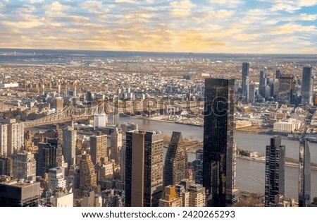 New York in December at day and nights