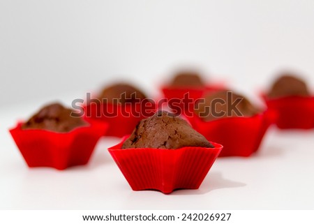 muffins on the table