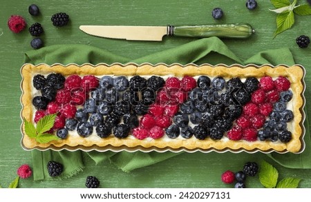 Pie Blueberries Black Berry Rasberry CAKE