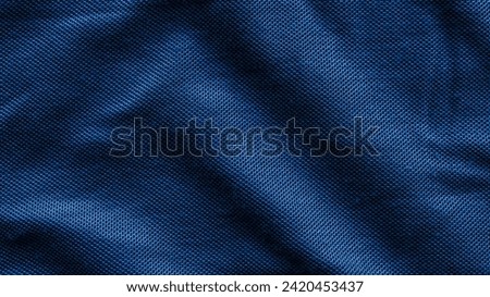 dark blue fabric texture. navy blue fabric background