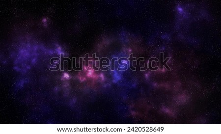 Wallpapers of the cosmos, space, and bright stars with nebula. dazzling stardust the Milky Way spacecraft There are many stars in the night sky.,background with an abstract starry sky