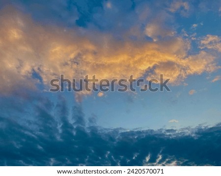 A sky picture in good weather