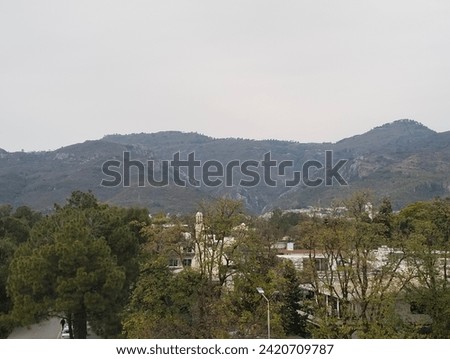 Mountains picture in Islamabad Pakistan 