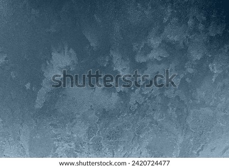 Frosty Window Winter Background Ice