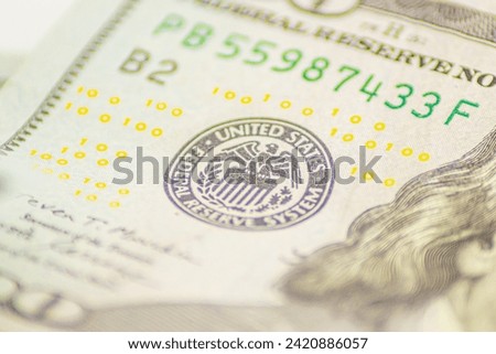 Background of 100 dollar. Macro, close-up money. Lots of 100 dollar bills, the concept of US cash money. US paper. Bribery with a wad of money, cash circulation and money exchange currency