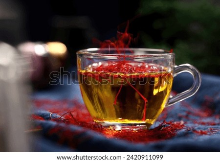 Beautiful images of saffron, saffron pictures, saffron drinks, high quality images