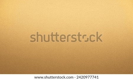 Light pale soft pastel gold golden champagne beige abstract background. Color gradient ombre transition. Silk fabric. Luxury premium rich. Matte shimmer. Christmas, birthday, anniversary. Template. Royalty-Free Stock Photo #2420977741