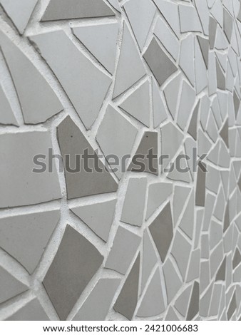 crazy pattern tiles texture outdoors wall tiles