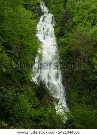 Guzeldere waterfall, Gölyaka, Düzce,  Turkey
