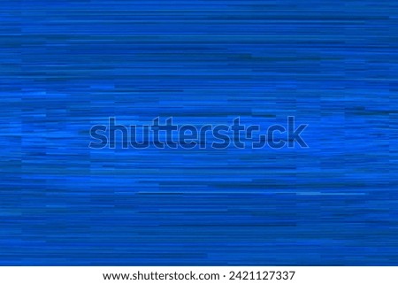 Pixelated abstract blue background with horizontal lines and stripes. illustration digital.