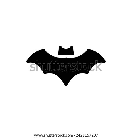 Bat, Halloween Flat Icon Logo Illustration. Household Icon-set. Suitable For Web Design, Logo, App.