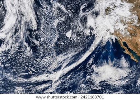 River in the Sky Keeps Flowing Over the West. Atmospheric rivers from the Pacific have soaked California and other western states with more. Elements of this image furnished by NASA.