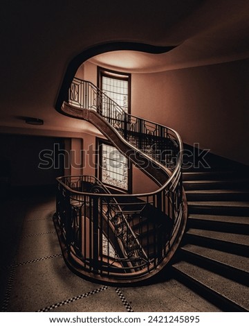A secret gem inside the Magritte's Museum Royalty-Free Stock Photo #2421245895