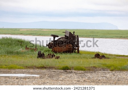 Abandoned parts of Last Train to Nowhere Royalty-Free Stock Photo #2421281371