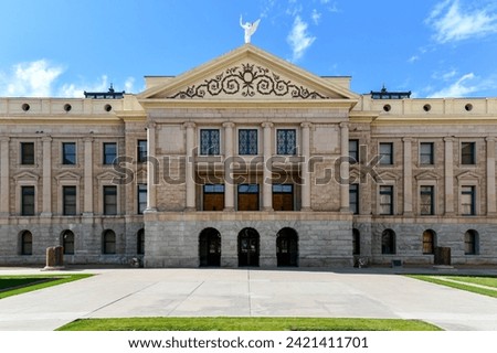 Original Arizona State Capitol building in Phoenix, Arizona Royalty-Free Stock Photo #2421411701