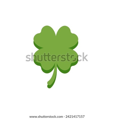 St patrick leaves clover four ireland