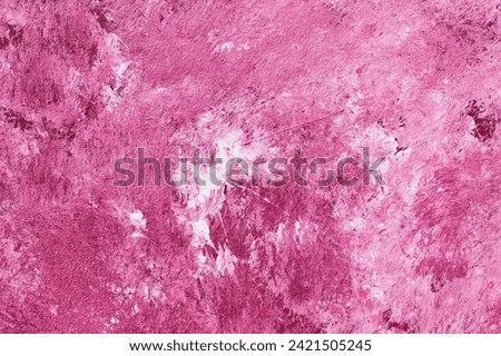 abstract pink background texture concrete or plaster hand made wall