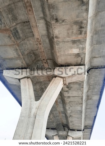 Expressway structure from ant eye view