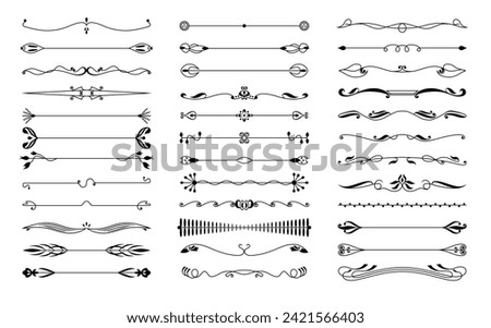 Vector Exquisite Ornamental and Page Decoration Designs elements.