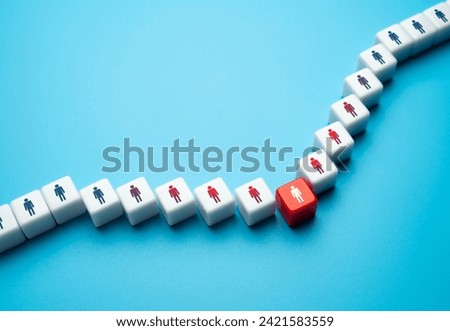 Lose a key employee. Loss of expertise, institutional knowledge, and a unique set of skills. Strategies for retaining key employees. Ensuring a smooth transition Royalty-Free Stock Photo #2421583559