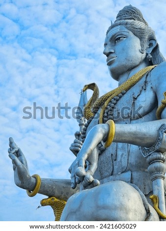 Lord Shiva Statue in Murdeshwar  Royalty-Free Stock Photo #2421605029