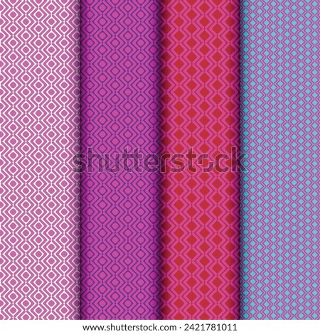 Classic geometric background pattern with decoration ornament illustration. Simple straight line stripes of different design shapes