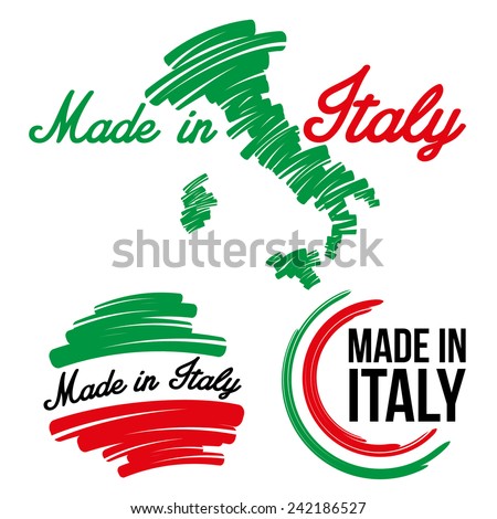 made in italy Royalty-Free Stock Photo #242186527