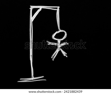 Hangman, Drawing on a blackboard