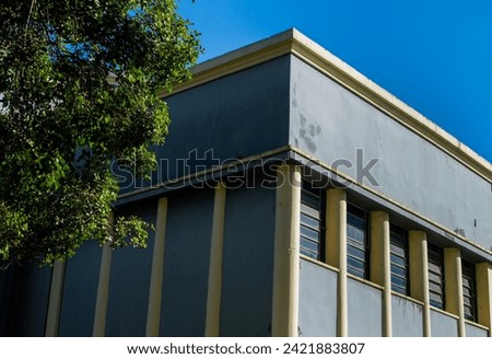 
The old art deco building in Goiânia Royalty-Free Stock Photo #2421883807