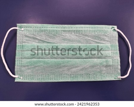 Disposable protective 3 layer face mask