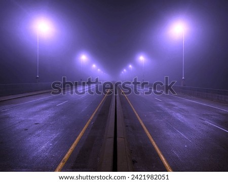 Bridge in the night time.