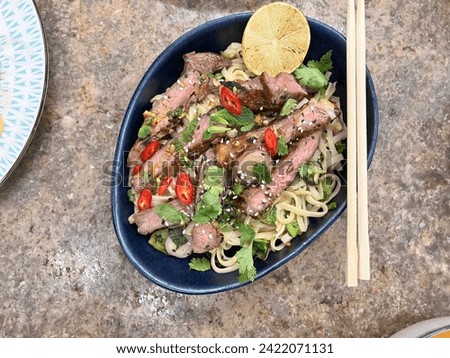 table, asian food, variation, top view, food background