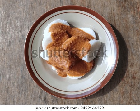Buras is one of the typical foods in Indonesia. Royalty-Free Stock Photo #2422164329