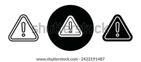 Disclaimer outline icon collection or set. Disclaimer Thin vector line art Royalty-Free Stock Photo #2422191487