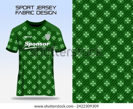 Sport Jersey Uniform Fabric Textile Design for soccer football club