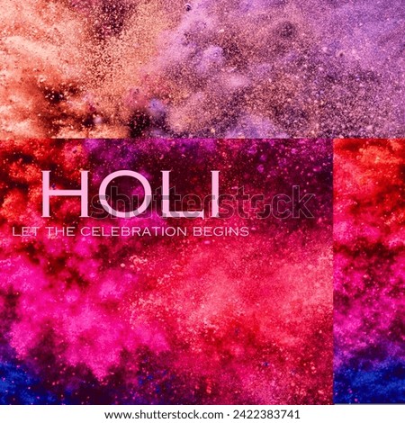 1. Celebrating the joyous festival of Holi with vibrant colors.
2. A colorful and joyful celebration of Holi, spreading happiness and love.
3. Embracing the spirit of Holi with vibrant colours. Royalty-Free Stock Photo #2422383741