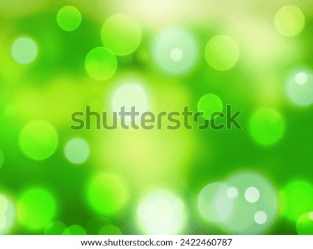 Green bokeh background from nature forest out of focus