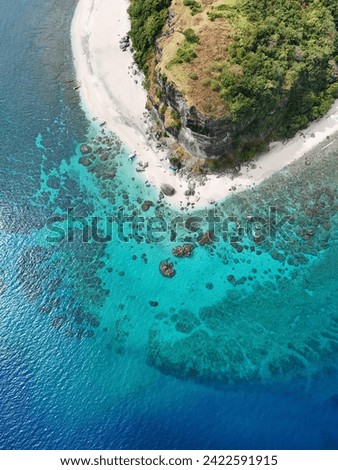 Ground and aerial shots of nature Royalty-Free Stock Photo #2422591915