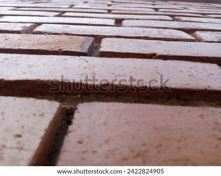 rough texture of orange cllored brick wall