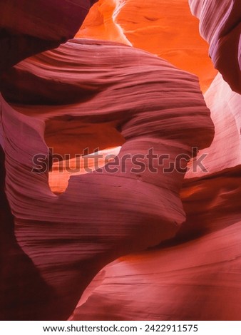 Lower Antelope Canyon with its sculpted sandstone walls, revealing a subterranean world of delicate curves and ethereal light. Nature's artistry on display, creating a mystical slot canyon.
