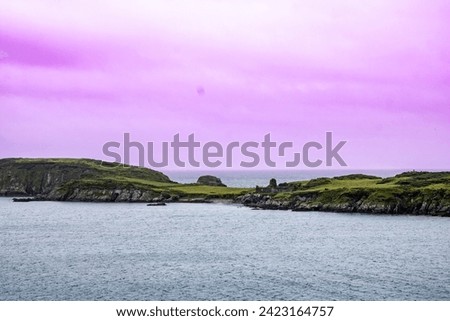 Rugged west Cork Islands off the Atlantic Ocean  Royalty-Free Stock Photo #2423164757